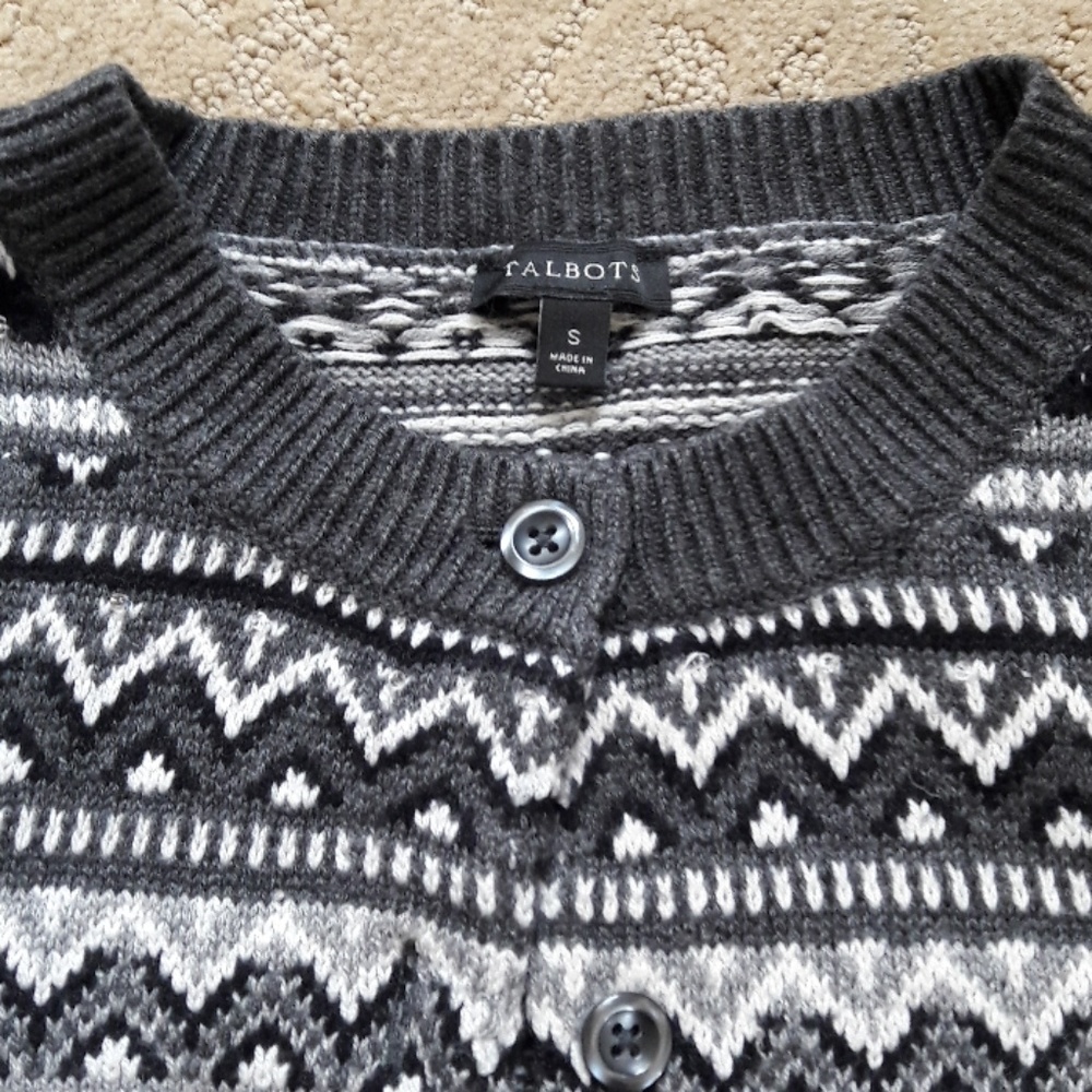 Talbots Button Down Cardigan - image 2